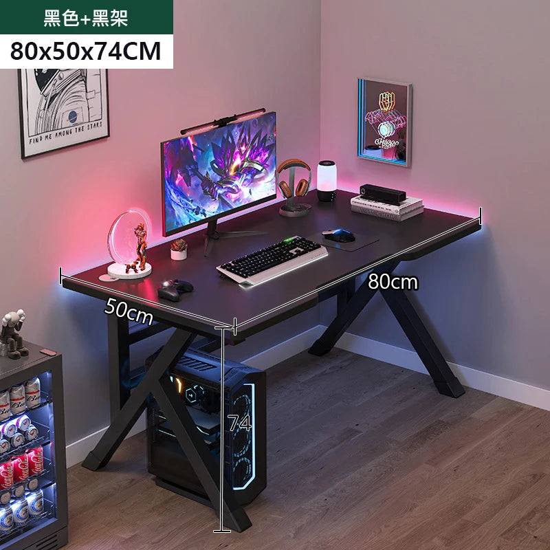 Gaming table Computer desk desktop live Esports table Student Desk study desk E-sports Table Computer Desk Home Office Table