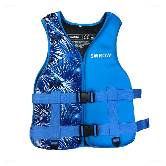 Life Jacket Adults Surf Vest Kayak Wakeboard Raft Life Vest Rescue Drifting Boat Jacket Swimming Rescue Motorboats Water Sports