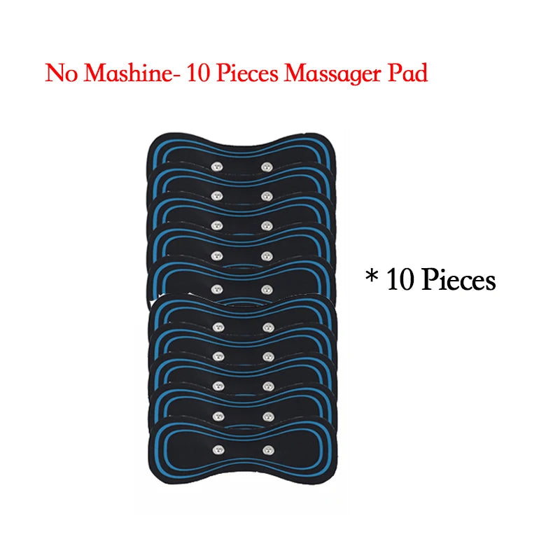 Smart Electric Neck Massager Portable Rechargeable EMS Cervical Vertebra Massage Patch For Muscle Relax Pain Relief Dropshipping