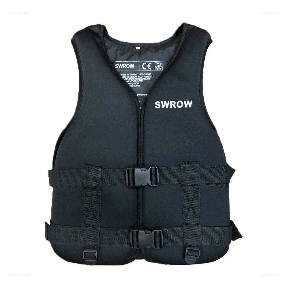 Life Jacket Adults Surf Vest Kayak Wakeboard Raft Life Vest Rescue Drifting Boat Jacket Swimming Rescue Motorboats Water Sports