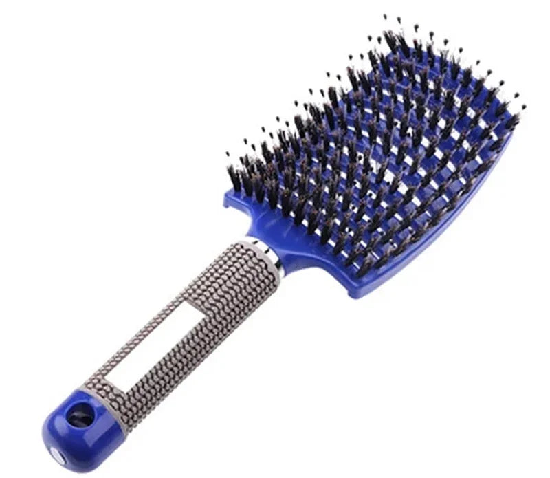 Hairbrush Brosse Demelante Women Detangler Hair Brush Bristle Nylon Scalp Massage Tangle Teaser Hair Brush Hairdressing Comb