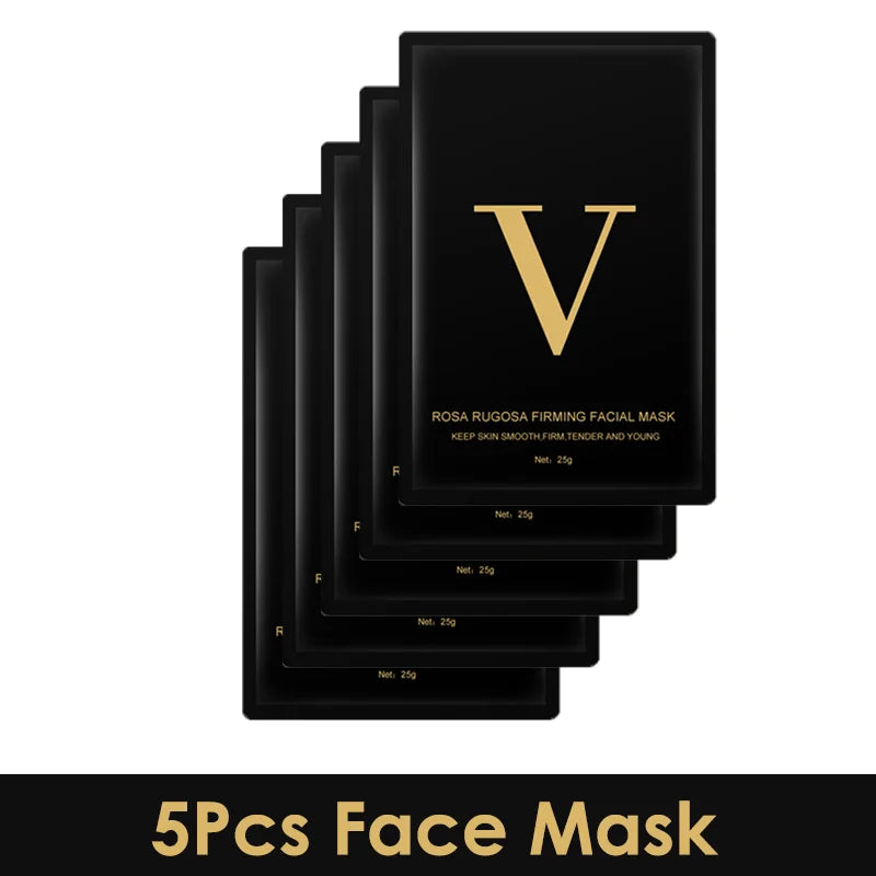 4D V-shape Lifting Face Mask Ear Hanging Chin Cheek Lift Facial Slimming Hydrogel Thin Face-Lifting Slimmer Mask Skin Care Tool