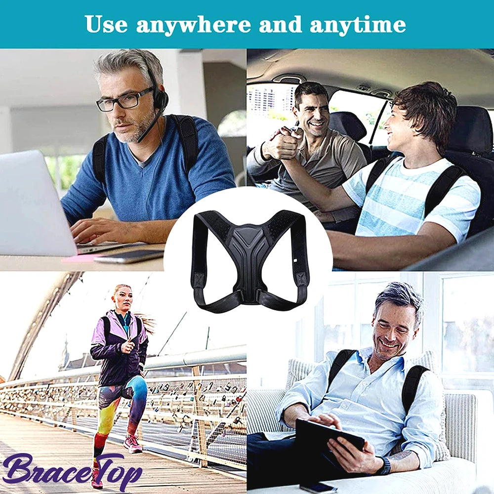 Back Posture Corrector Corset Clavicle Spine Posture Correction Adjustable Support Belt Pain Relief Traine Spine Posture Support