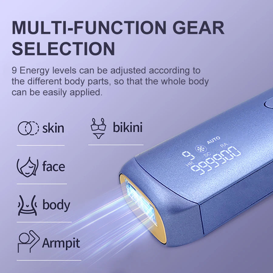 3in1 Portable Laser Hair Removal for Women Cooling Rejuvenation Acne Remove Permanent Bikini Trimmer Free Shipping IPL EpFilator