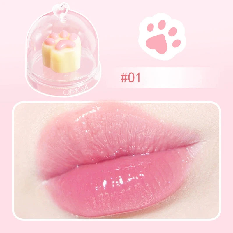 Cat Paw Color Changing Lipstick Softens Fades Lip Lines Moisturizes Care Hydrating Lips Lipstick Makeup Affordable Cosmetics